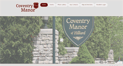 Desktop Screenshot of coventrymanor.org