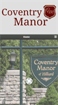 Mobile Screenshot of coventrymanor.org
